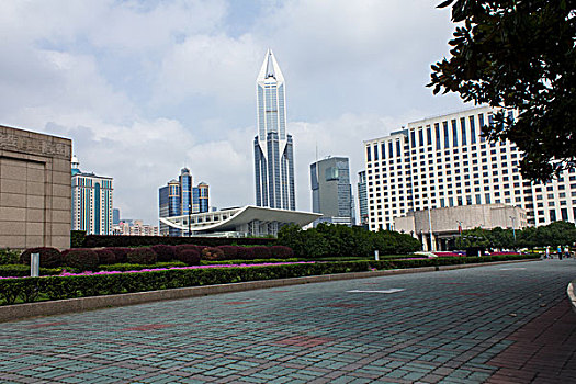 上海人民广场风光