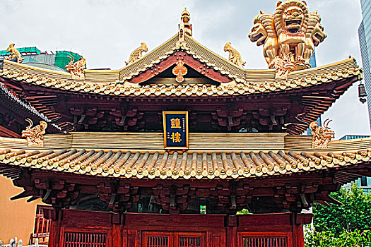 上海靜安寺風光