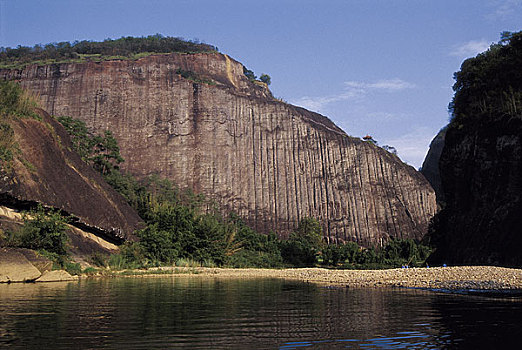 福建武夷山晒布岩