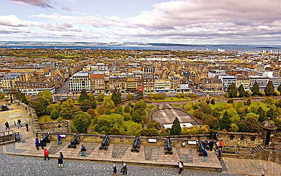 苏格兰爱丁堡建筑及城市景观