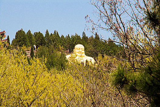 莒南风景区卧佛寺金佛