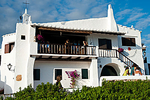 房子,美景,乡村,米诺卡岛,巴利阿里群岛,西班牙