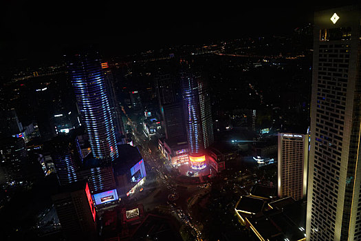 南京一角夜景