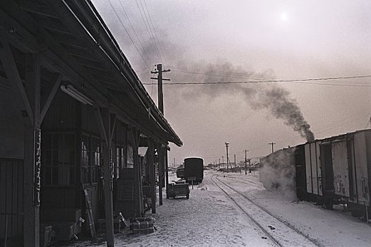 蒸汽机车,站台