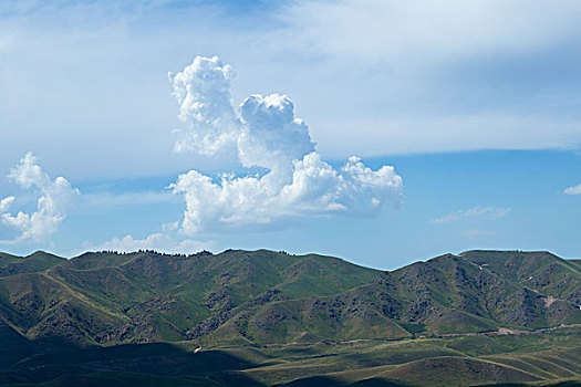 新疆喀拉峻草原峡谷