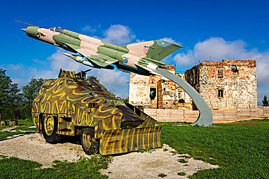 战争纪念碑,建筑,克罗地亚,大幅,尺寸