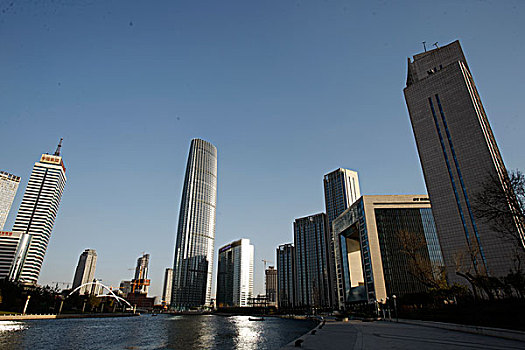 天津海河,建筑