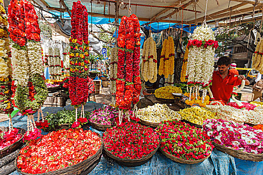 花店,南印度