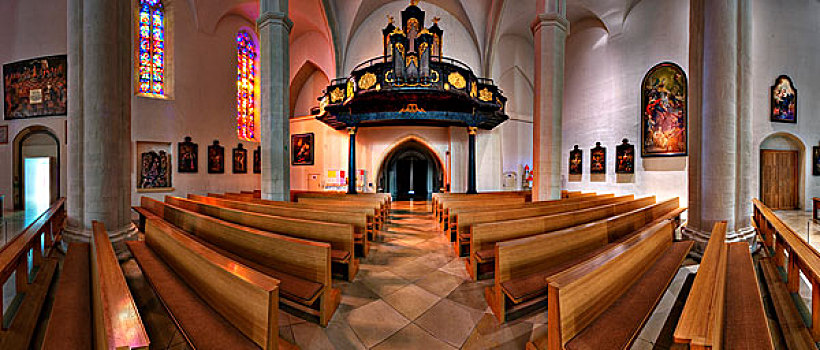 圣坛,大教堂,布尔根兰,奥地利,欧洲