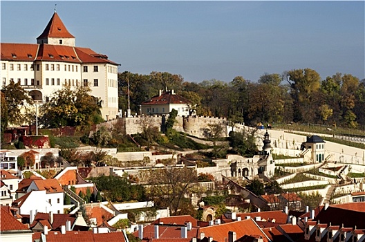 花园,布拉格城堡