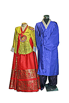 朝鲜族男女服饰