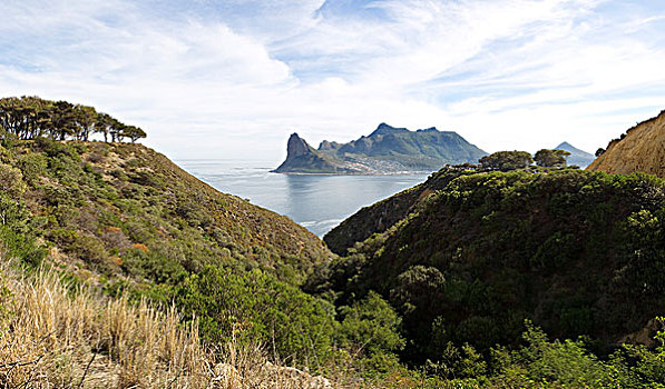 风景,顶峰,岬角半岛,西海角,开普省,南非