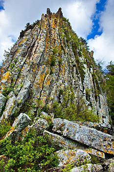 山丘,罗马尼亚,风景,山,独特,矿物,现象