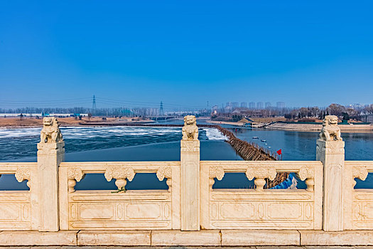 北京市通州区北大运河通惠河桥梁建筑