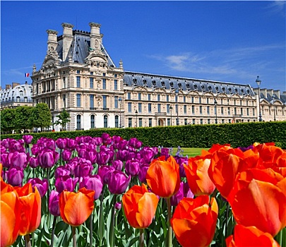 宫殿,卢森堡花园,巴黎,法国