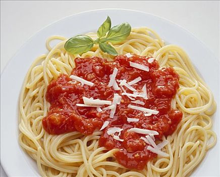 意大利面,番茄酱