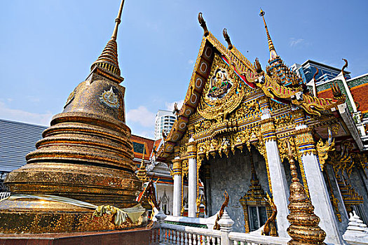 曼谷寺庙wathualumphong