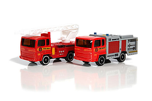 模型,交通工具,消防员