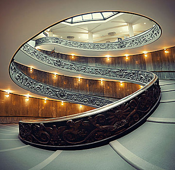 螺旋楼梯,梵蒂冈博物馆