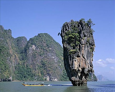 岛屿,湾,普吉岛,泰国