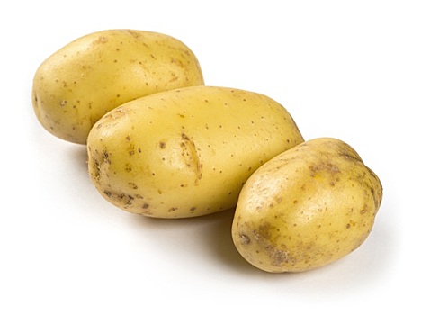 土豆,白色背景,背景
