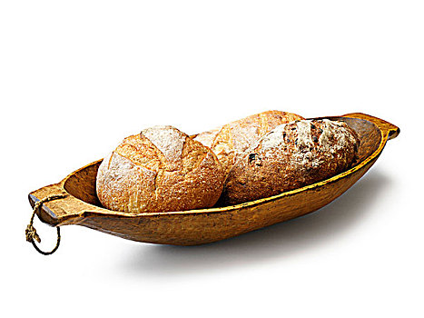 面包,盘子