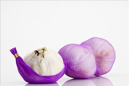 三个,蒜头,紫色,网