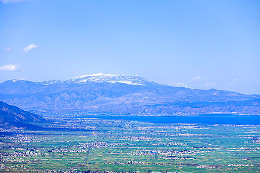 湖,风景,苍山,大理,云南