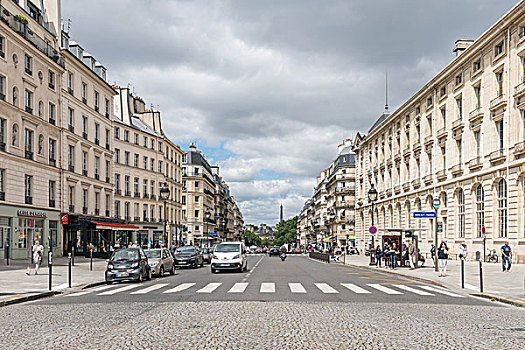 巴黎街道风景