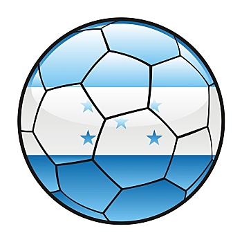 洪都拉斯,旗帜,足球