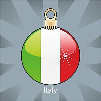 意大利,旗帜,形状