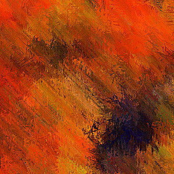 艺术,抽象,丙烯酸树脂,铅笔,红色,褐色,橙色,绿色,金色背景