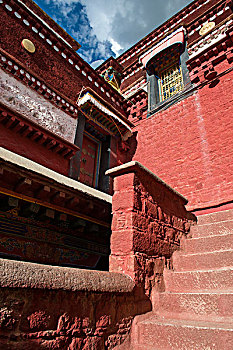 西藏拉萨小昭寺建筑