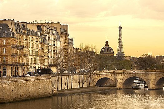 巴黎新桥,塞纳河,巴黎,法兰西岛,法国