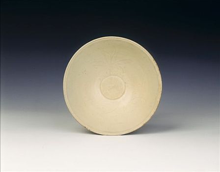 碗,荷花,设计,北宋时期,朝代,瓷器,迟,11世纪,艺术家,未知