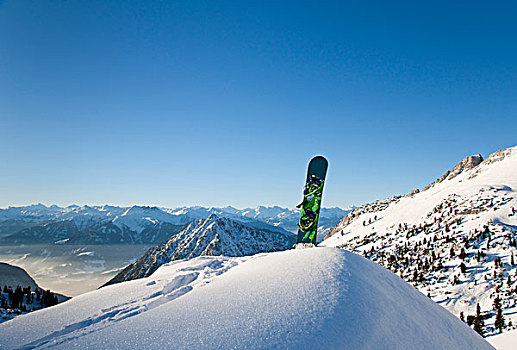 滑雪板,冬天,风景