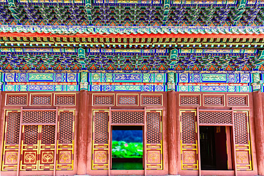 北京圆明园正觉寺的天王殿