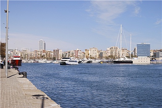 港口,巴塞罗那,西班牙
