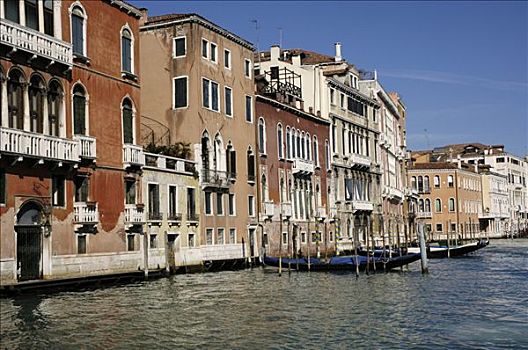 建筑,房子,大运河,威尼斯,意大利