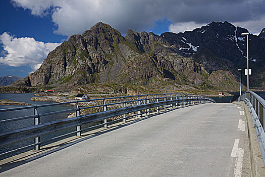 桥,罗弗敦群岛,挪威