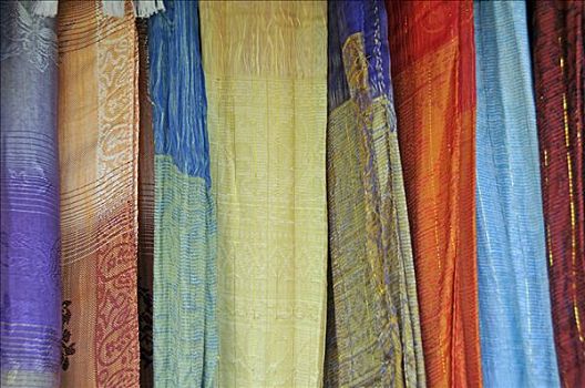 围巾,售出,少数民族,女人,泰国,东南亚,亚洲