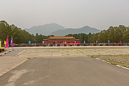 北京十三陵,古建筑