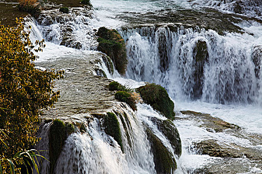 卡尔卡,瀑布,达尔马提亚,克罗地亚,欧洲