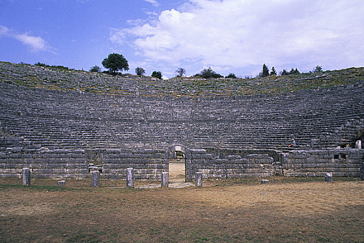 希腊,宗教,中心,剧院,公元前3世纪