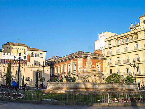 西班牙塞维利亚城市街景