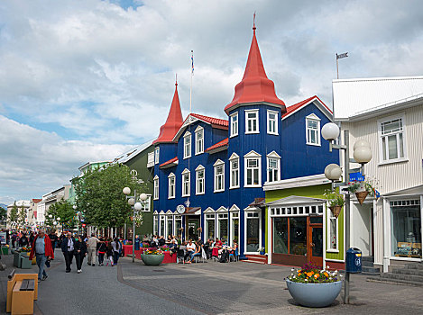步行街,冰岛,欧洲