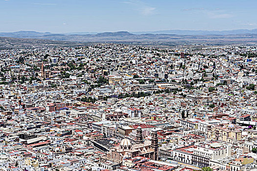 城市,萨卡特卡斯,墨西哥
