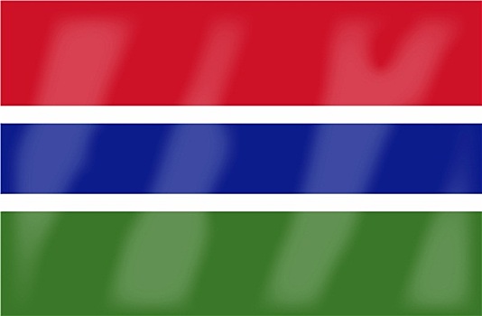 冈比亚,旗帜