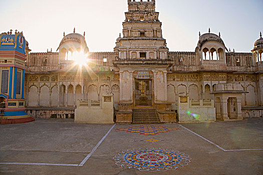建筑,宫殿,普什卡,拉贾斯坦邦,印度
