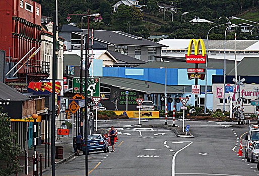 新西兰格雷茅斯镇